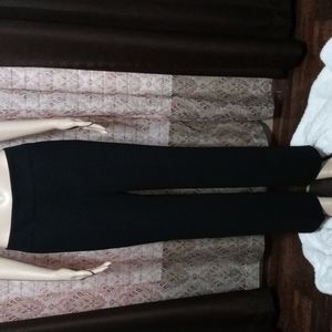Kasper size 10P Black Straight leg dress pants